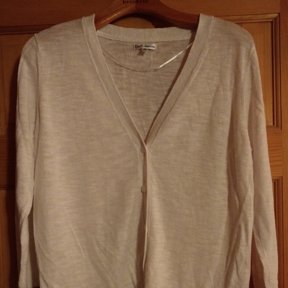 3 for $10/White Croft and Barrow Light Sweater